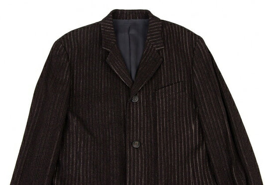 Jean Paul GAULTIER HOMME Dark Brown 2B Jacket Size 48