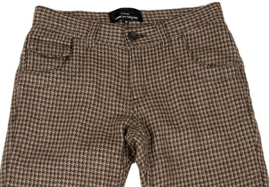 COMME des GARCONS Alpaca Blend Wool Pants Multi Size M