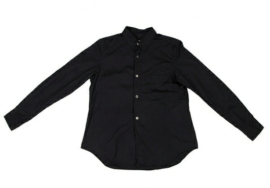 COMME des GARCONS Cotton Basic Button-Up Black Size M