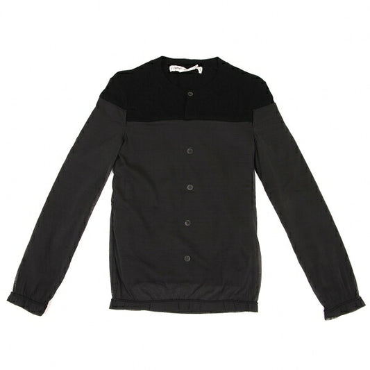COMME des GARCONS Chiffon Layered Cardigan Black Size SS