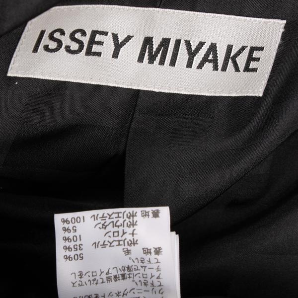 ISSEY MIYAKE 15AW 3D Weave Coat Black Size 2