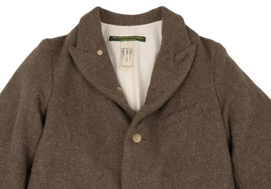 Paul Harnden Wool Tweed Blazer Jacket Brown Size S