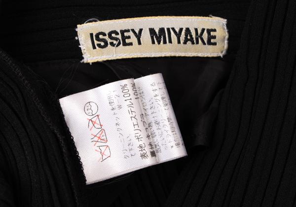 ISSEY MIYAKE Poly Pleat Patch Pocket Jacket Black Size M