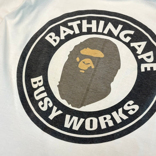 A BATHING APE 90s Circle Logo 1995 T-Shirt Size M