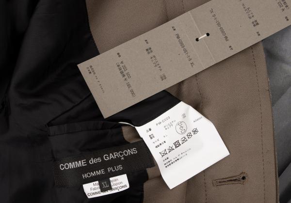 COMME des GARCONS HOMME PLUS Transfer Print Coat Size XL