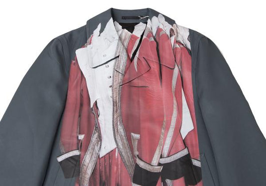 COMME des GARCONS HOMME PLUS 24SS Transfer Coat Blue Size S