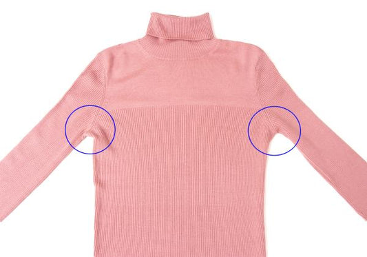 Jean Paul GAULTIER HOMME Wool Rib Sweater Pink Size 48