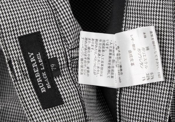 BURBERRY BLACK LABEL Cotton Poly Pants Black Size 79