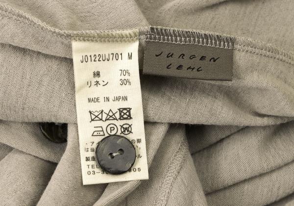 JURGEN LEHL Cotton Linen Dolman Cardigan Beige Size M