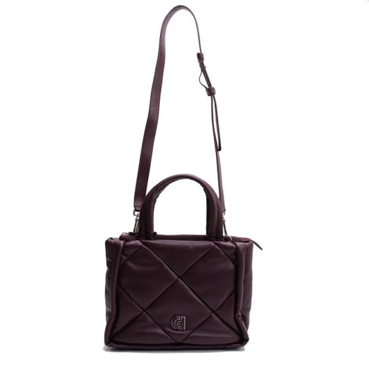 COLE HAAN Quilted Leather 2-Way Bag Size F