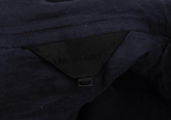 COMME des GARCONS Frill Sleeve Layered Jacket Navy Size M