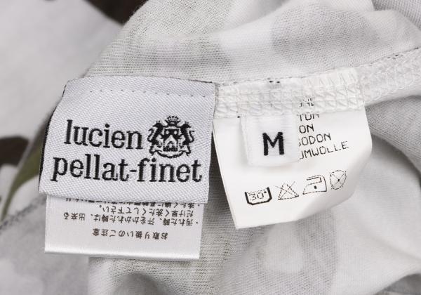 Lucien PellatiFinet Camo Skull Cotton Long Top White Size M