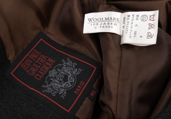 Jean Paul GAULTIER CLASSIQUE Jacket Gray Size 40