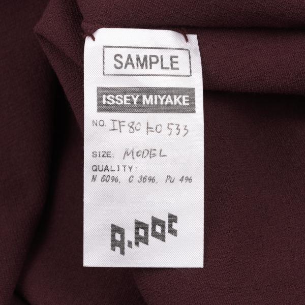 ISSEY MIYAKE A-POC Dolman Sleeve Cardigan Red Size M