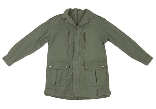 LIMI feu Cotton Back Zip Jacket Light Khaki Size S
