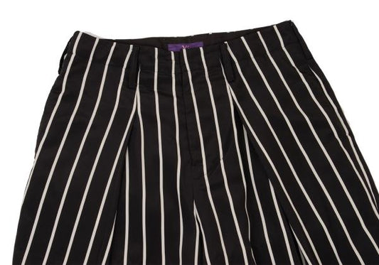 TAKESHI KOSAKA by Y's Pink Label Stripe Pants Black Size 2