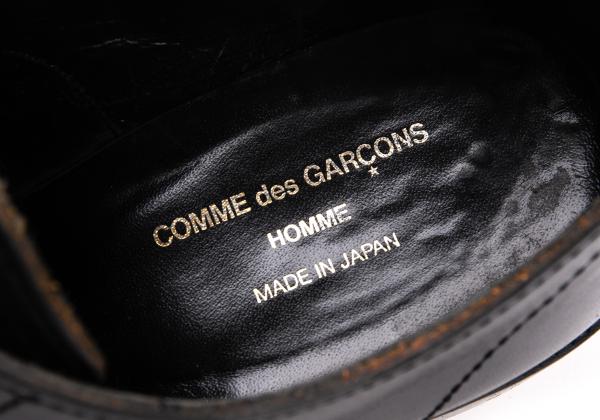 COMME des GARCONS HOMME Lace-Up Shoes Black Size 24cm