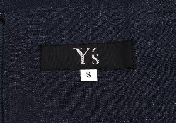 Y's Back Slit A-Line Skirt Indigo Size S