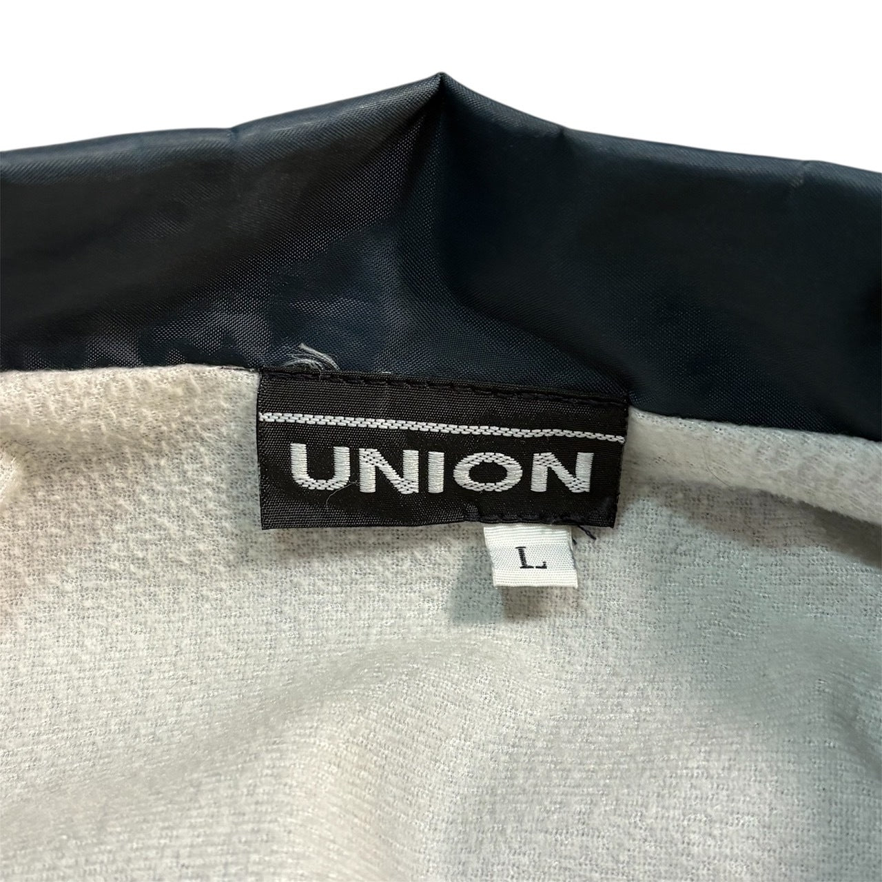 Vintage 90's UNION Black Coach Jacket Size L