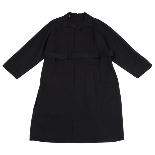 Y's for men YMO Print Lining Wool Coat Black Size M