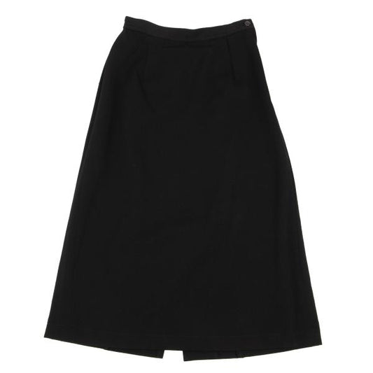 COMME des GARCONS Wool A-Line Skirt Black Size M