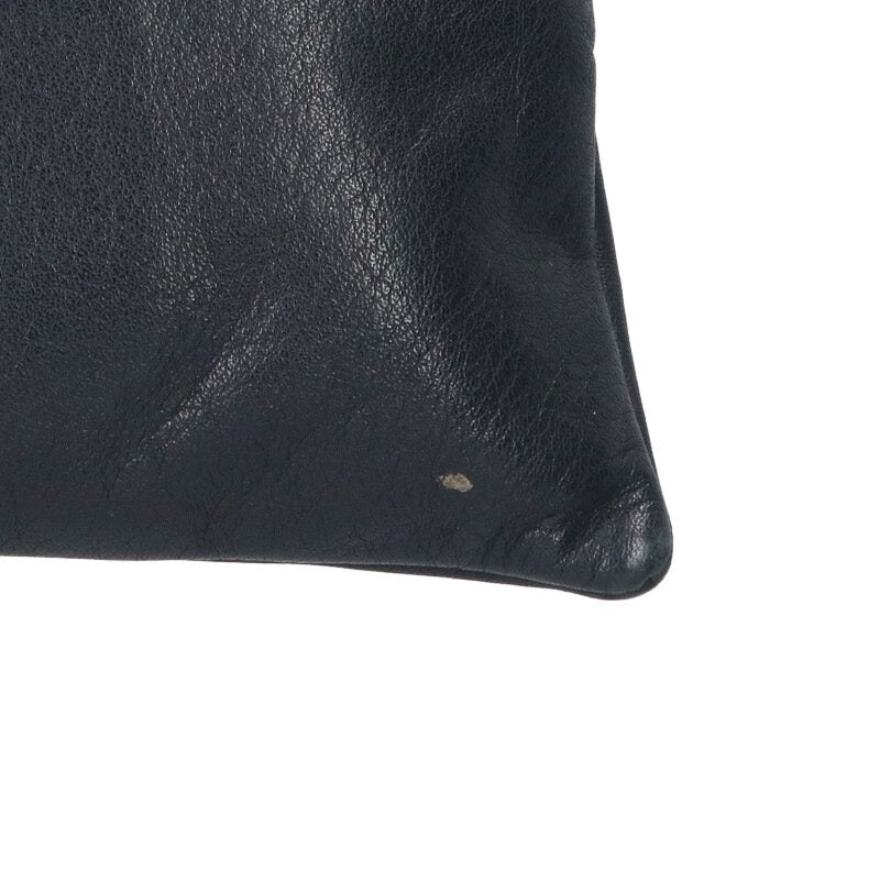 Chrome Hearts Black/Silver Cross Patch Leather Size ONE SIZE