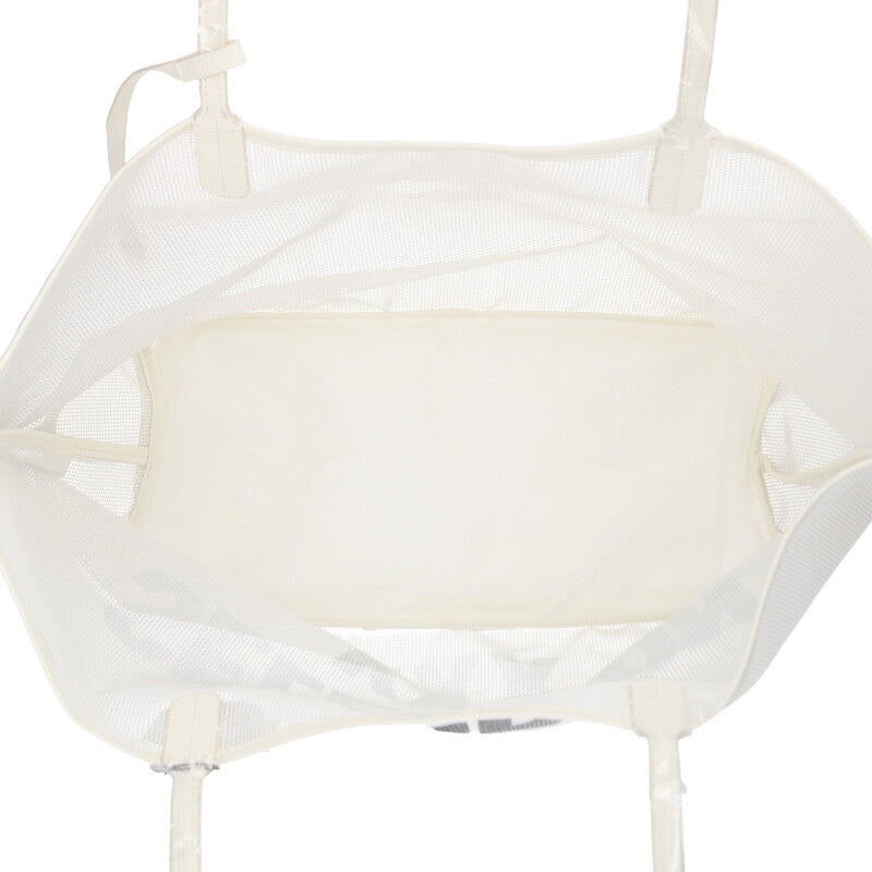 GOD SELECTION XXX Mesh Logo Tote Bag White Size ONE SIZE