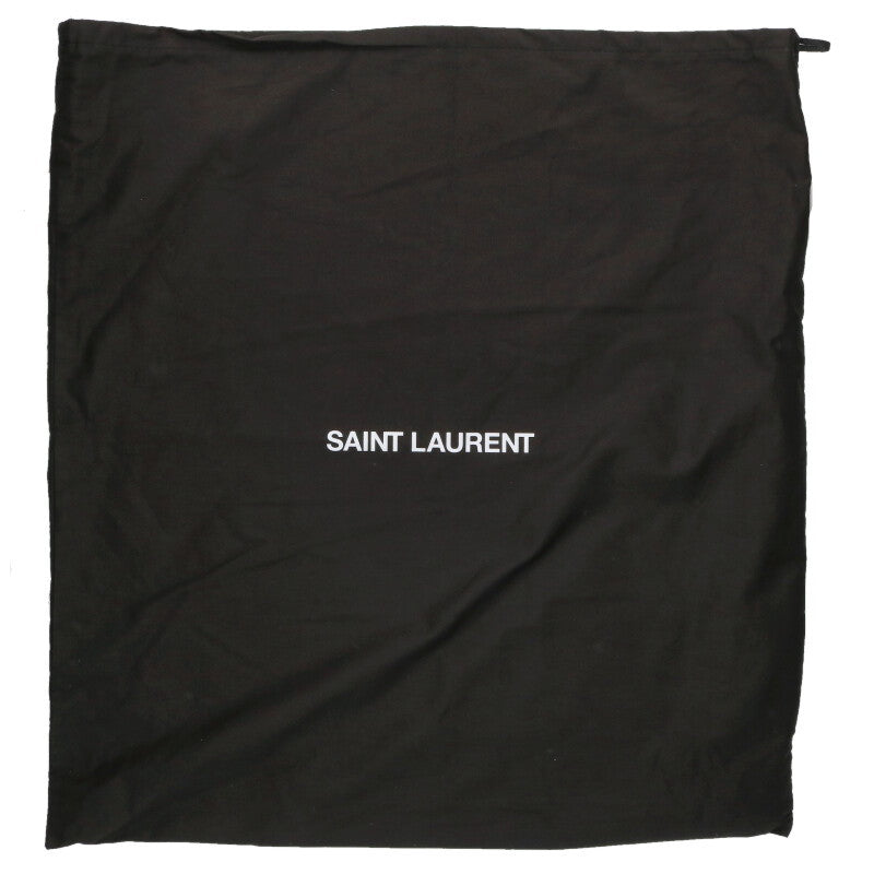 SAINT LAURENT PARIS Wide Puffer Nappa Leather Size ONE SIZE