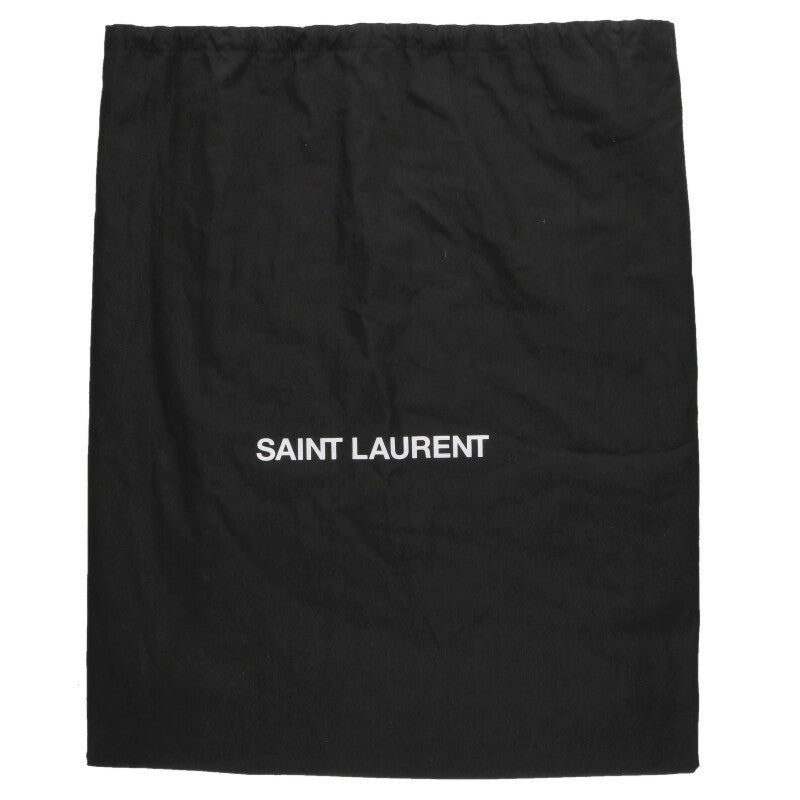 SAINT LAURENT PARIS Logo Patent Maxi Tote Bag Size ONE SIZE