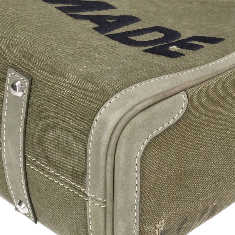 READYMADE Logo Embroidery Vintage Fabric 2-Way Size ONE SIZE