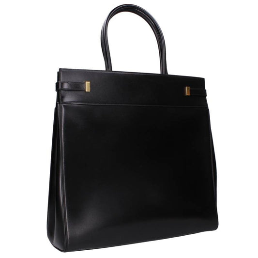 SAINT LAURENT PARIS Manhattan Leather Tote Bag Size ONE SIZE