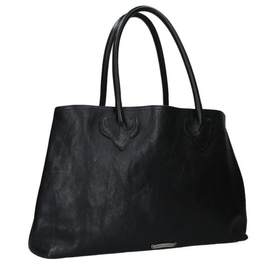 Chrome Hearts 3 Cemetery Leather Tote ONE SIZE Size ONE SIZE