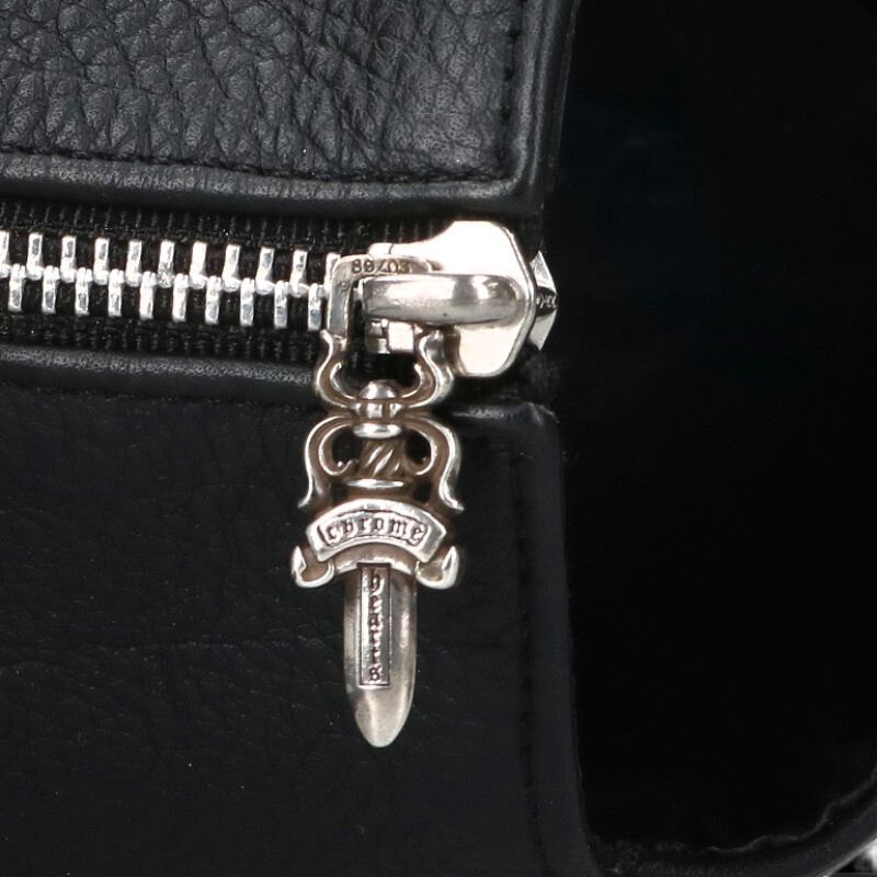 Chrome Hearts Cross Patch Leather Tote