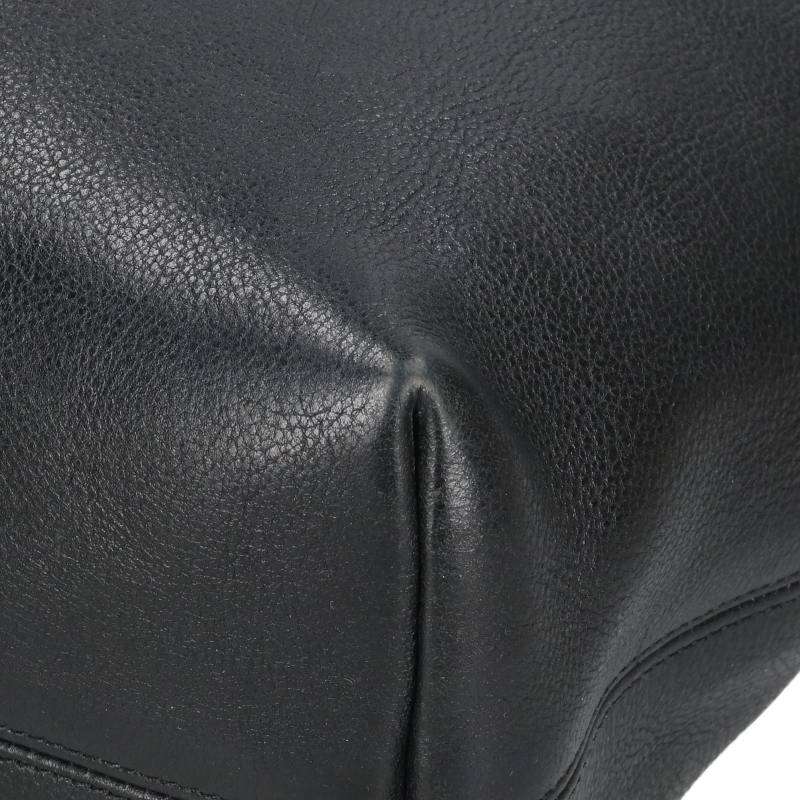 Chrome Hearts FS Tote Leather Bag Black Size ONE SIZE