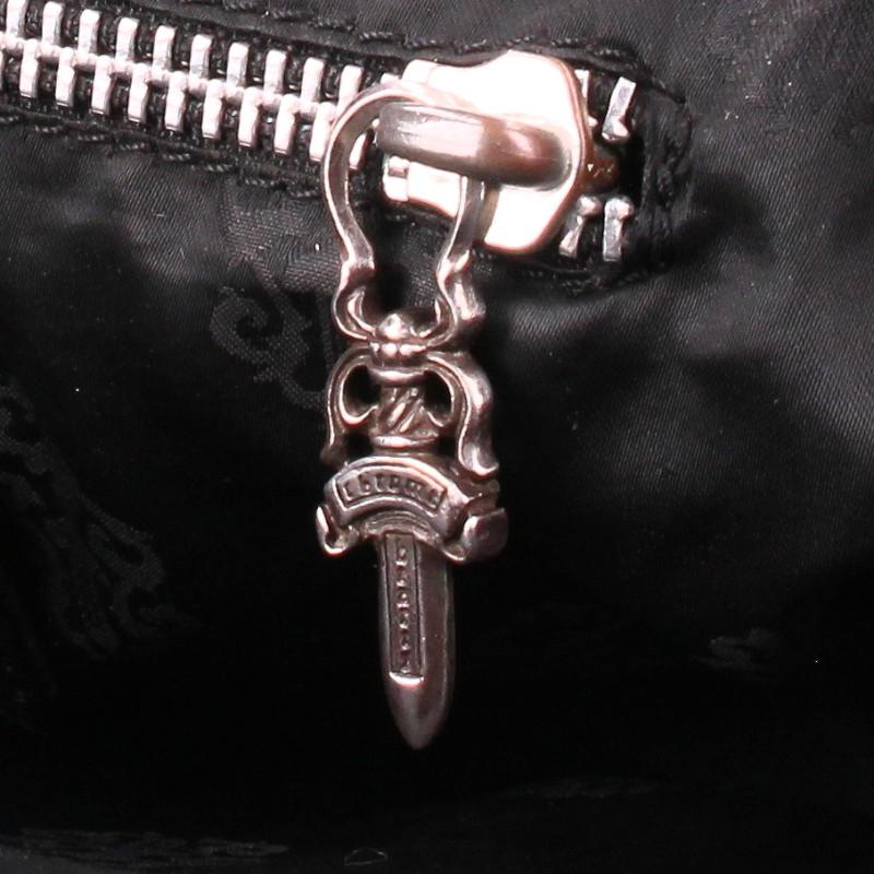 Chrome Hearts 3 Cemetery Cross Tote Black Size ONE SIZE