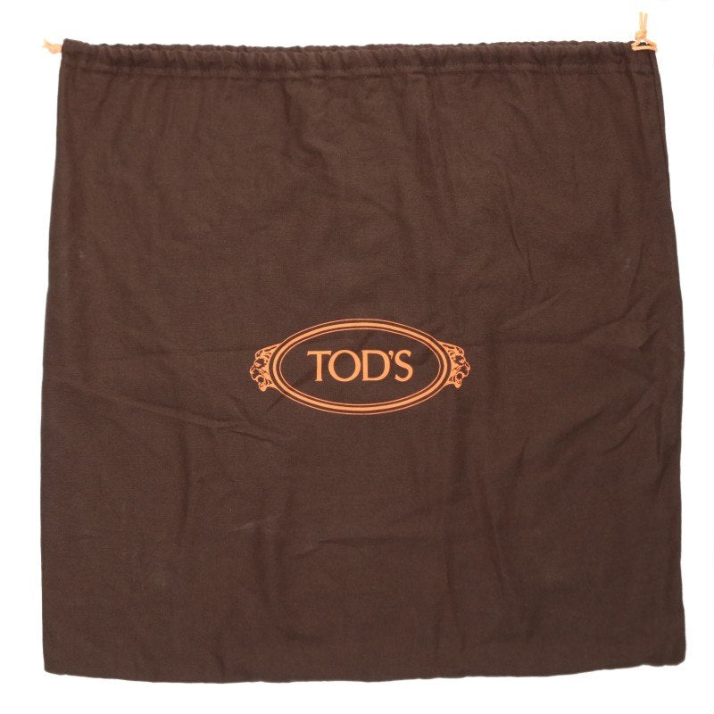 TODS Di Bag Folio Leather Tote Bag Bordeaux Size ONE SIZE