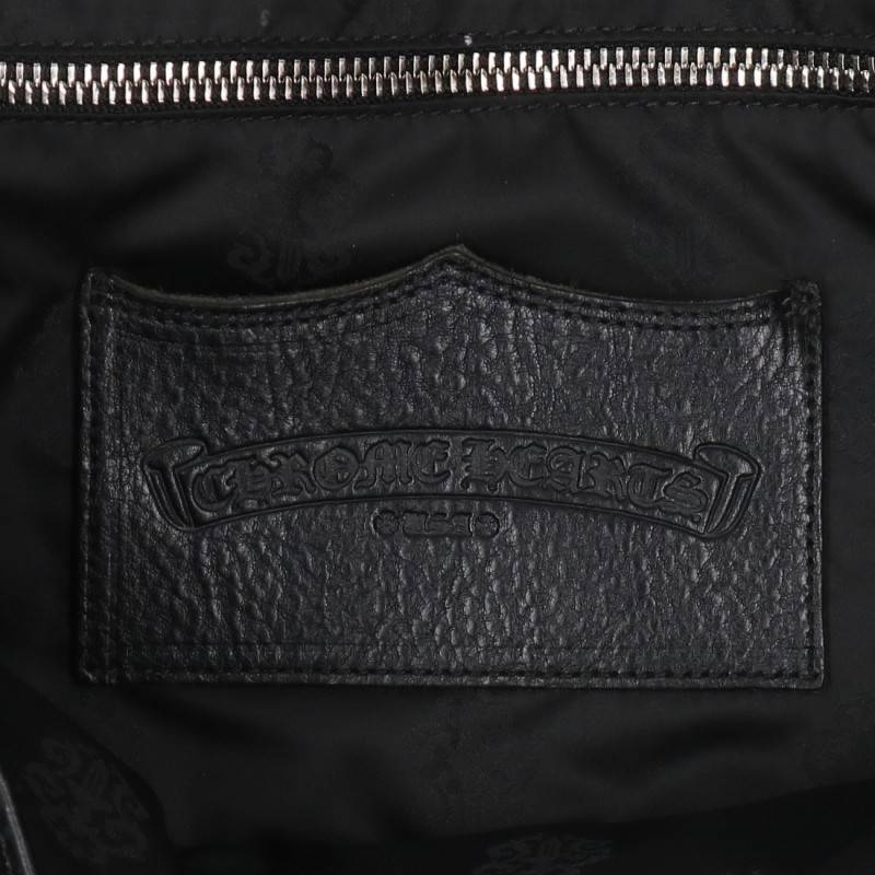 Chrome Hearts FS Cross Patch Leather Bag Black Size ONE SIZE