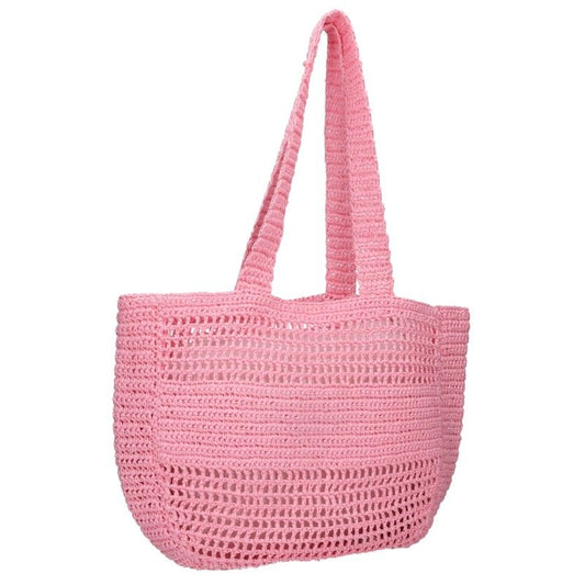 STUSSY Woven Tote Bag Pink