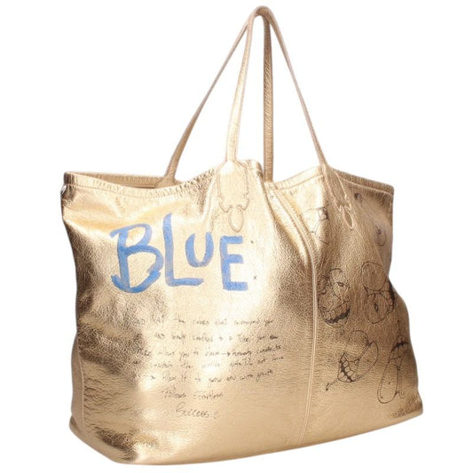 Chrome Hearts PPO Lucille Matty Boy Paint Leather Tote Bag