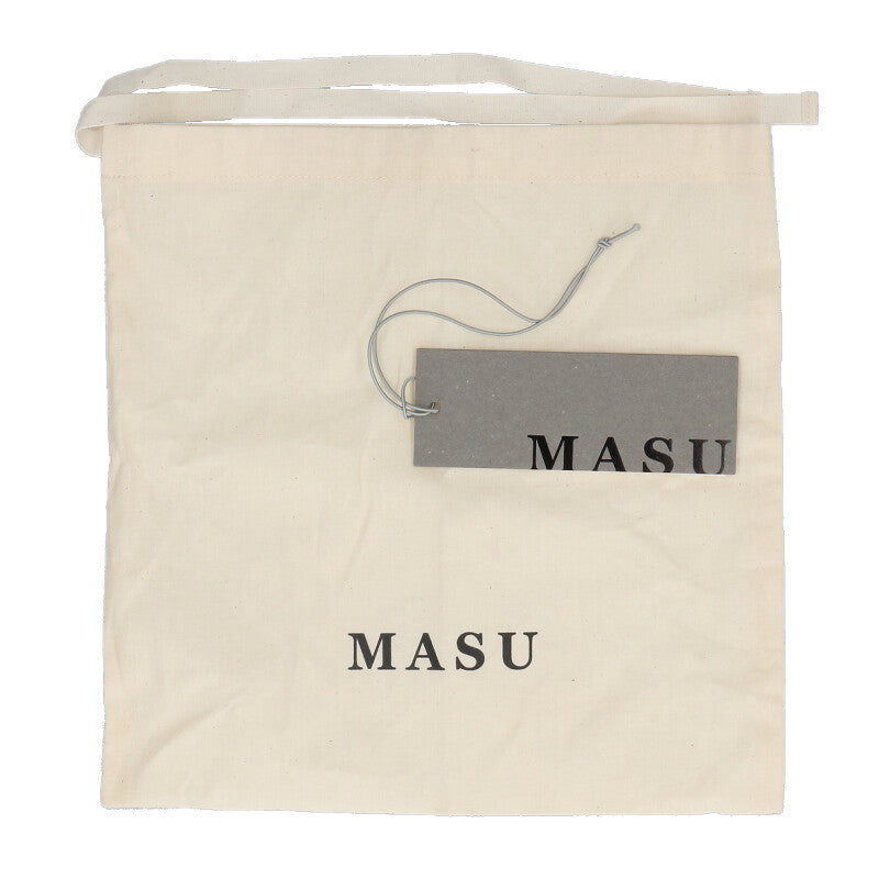 MASU LEATHER CAKE BAG PETIT Silver Handbag Size ONE SIZE