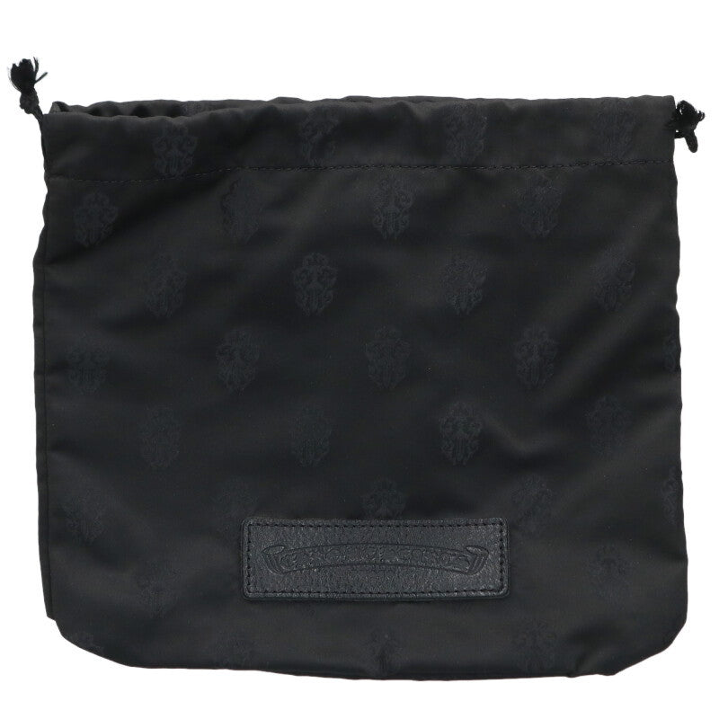 Chrome Hearts Viv Dagger Leather Handbag Black