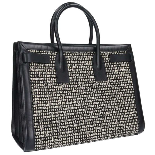 SAINT LAURENT PARIS Sac de Jour Tweed Canvas Size ONE SIZE