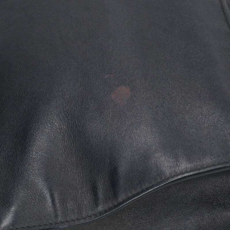 SAINT LAURENT PARIS Rive Gauche Logo Leather Size ONE SIZE