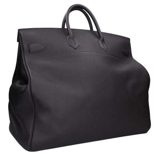 HERMES Haut à Courroies 50 Togo Leather Handbag Size 50