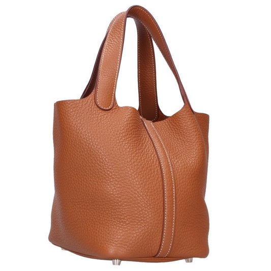 HERMES Picotin Lock PM Taurillon Clemence Handbag Size PM