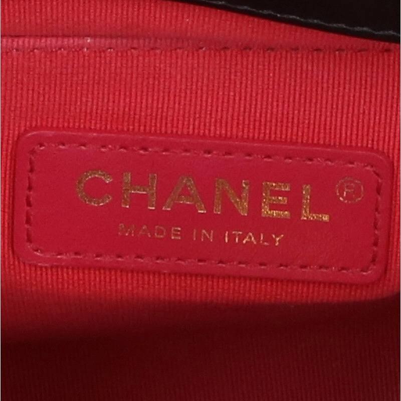 CHANEL Boy Chanel Mini Leather Chain Shoulder Size ONE SIZE