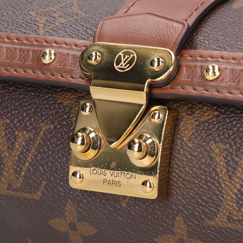 LOUISVUITTON Papillon Trunk Monogram Chain