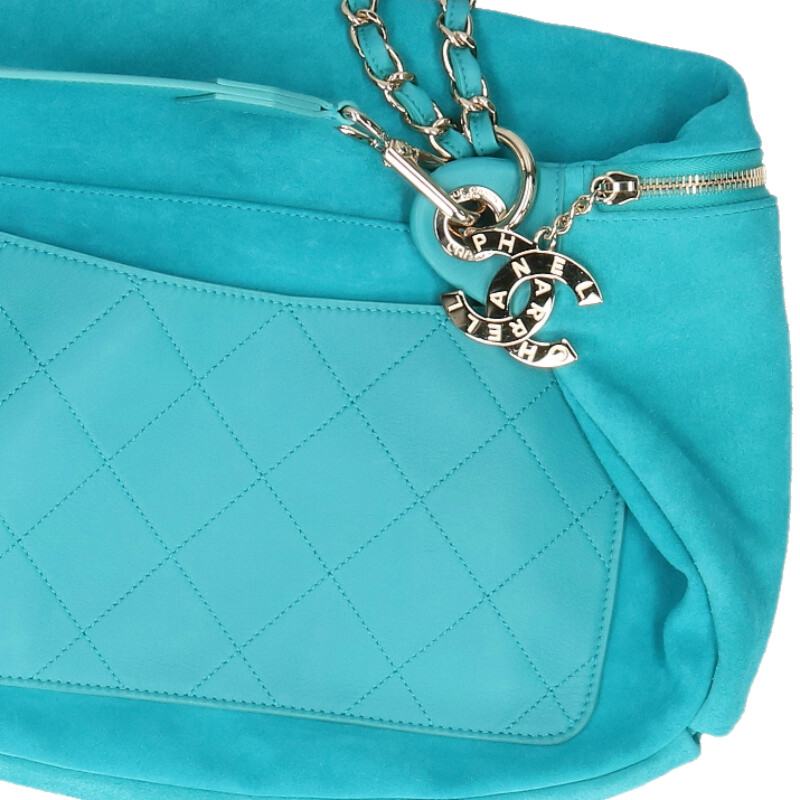CHANEL x Pharrell CC Suede Chain Sling Bag Size ONE SIZE
