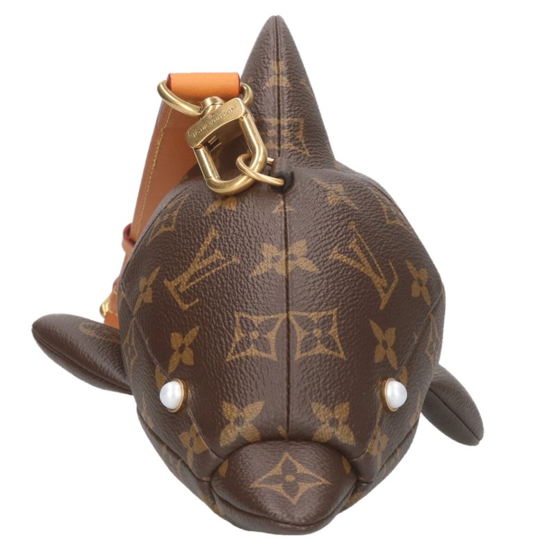 LOUISVUITTON Dolphin Bag Monogram Leather Size ONE SIZE
