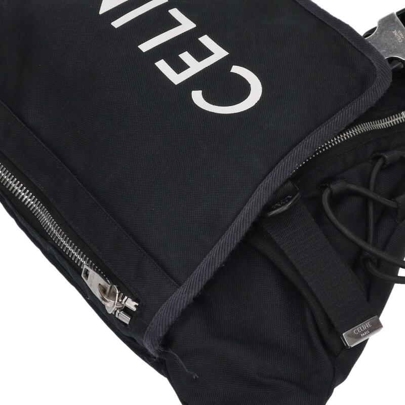 CELINE Medium Trekking Messenger Logo Canvas Size ONE SIZE